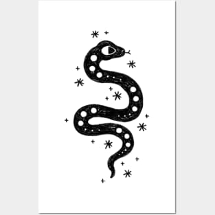 Space Snake Posters and Art